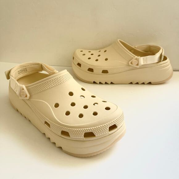 Crocs Hiker Xscape Clogs M13/W15 in Vanilla Neutral Chunky Platform Unisex NWT main image 10